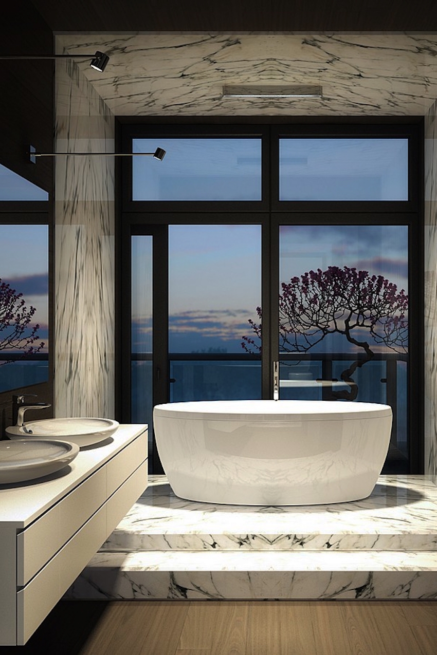 10 Luxury Bathtubs with an Astonishing View