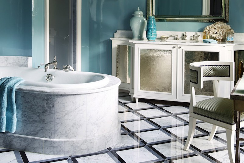 10 Sumptuous Marble Luxury Bathroom Ideas That Will Fascinate You ➤To see more Luxury Bathroom ideas visit us at www.luxurybathrooms.eu #luxurybathrooms #homedecorideas #bathroomideas @BathroomsLuxury