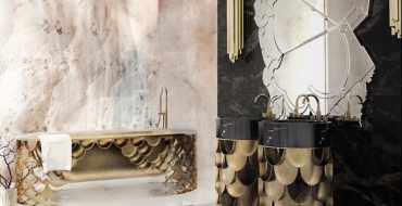 10 Fabulous Mirror Ideas to Inspire Luxury Bathroom Designs ➤To see more Luxury Bathroom ideas visit us at www.luxurybathrooms.eu #luxurybathrooms #homedecorideas #bathroomideas @BathroomsLuxury