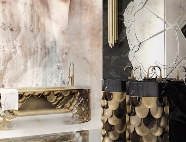 10 Fabulous Mirror Ideas to Inspire Luxury Bathroom Designs ➤To see more Luxury Bathroom ideas visit us at www.luxurybathrooms.eu #luxurybathrooms #homedecorideas #bathroomideas @BathroomsLuxury