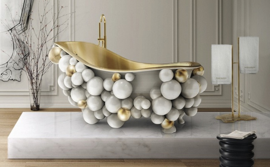 Be Amazed by These White Bathroom Design Ideas ➤To see more Luxury Bathroom ideas visit us at www.luxurybathrooms.eu #luxurybathrooms #homedecorideas #bathroomideas @BathroomsLuxury