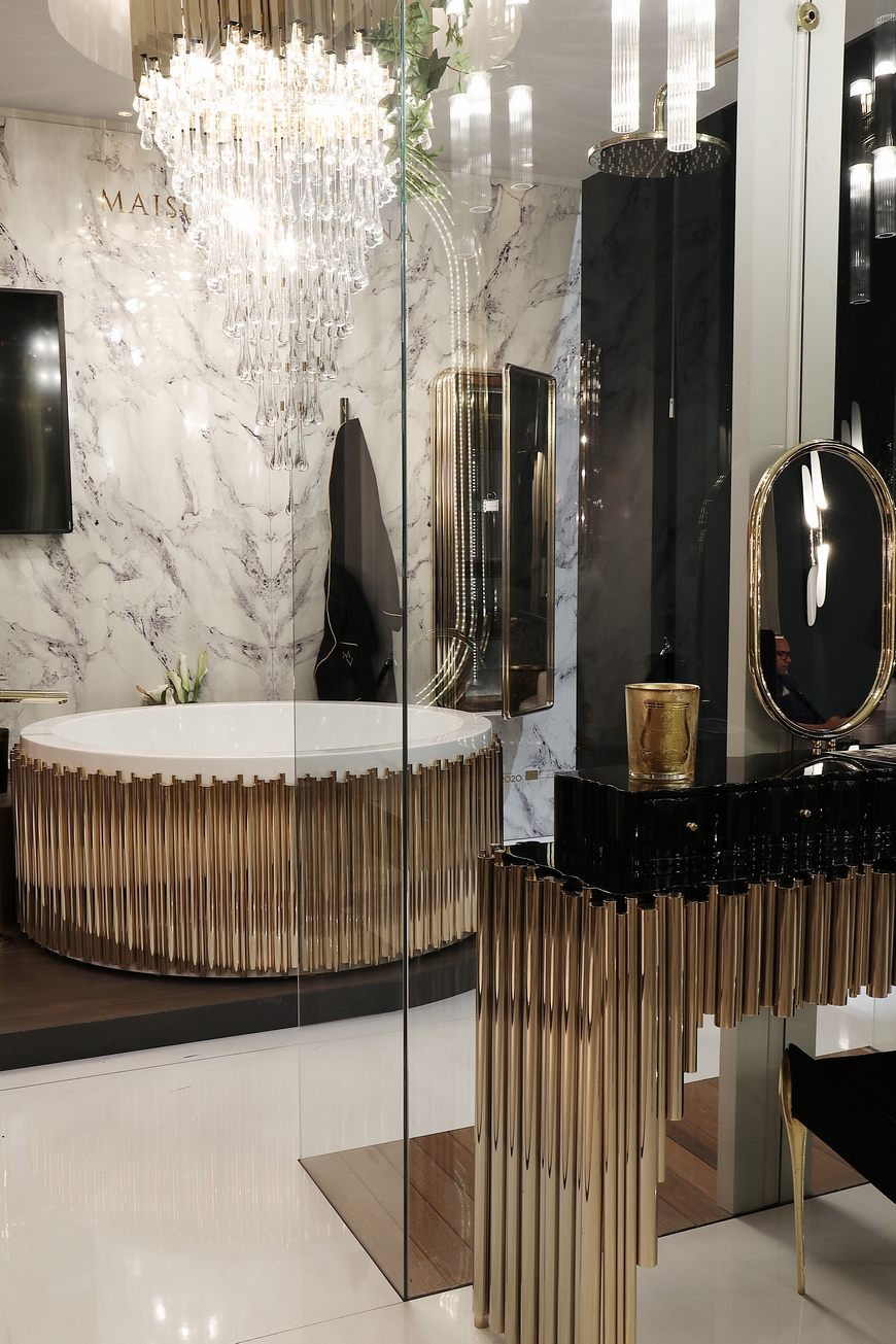 Salone del Mobile Highlights From The Top Brand Maison Valentina ➤To see more Luxury Bathroom ideas visit us at www.luxurybathrooms.eu #bathroom #isaloni #salonedelmobile @BathroomsLuxury