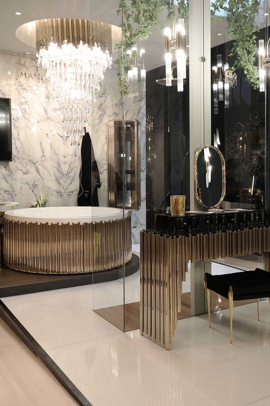 Salone del Mobile Highlights From The Top Brand Maison Valentina ➤To see more Luxury Bathroom ideas visit us at www.luxurybathrooms.eu #bathroom #isaloni #salonedelmobile @BathroomsLuxury