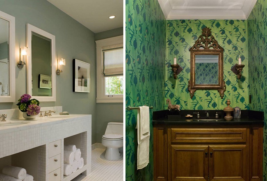 Olive Green Bathroom Decor Ideas For Your Luxury Bathroom