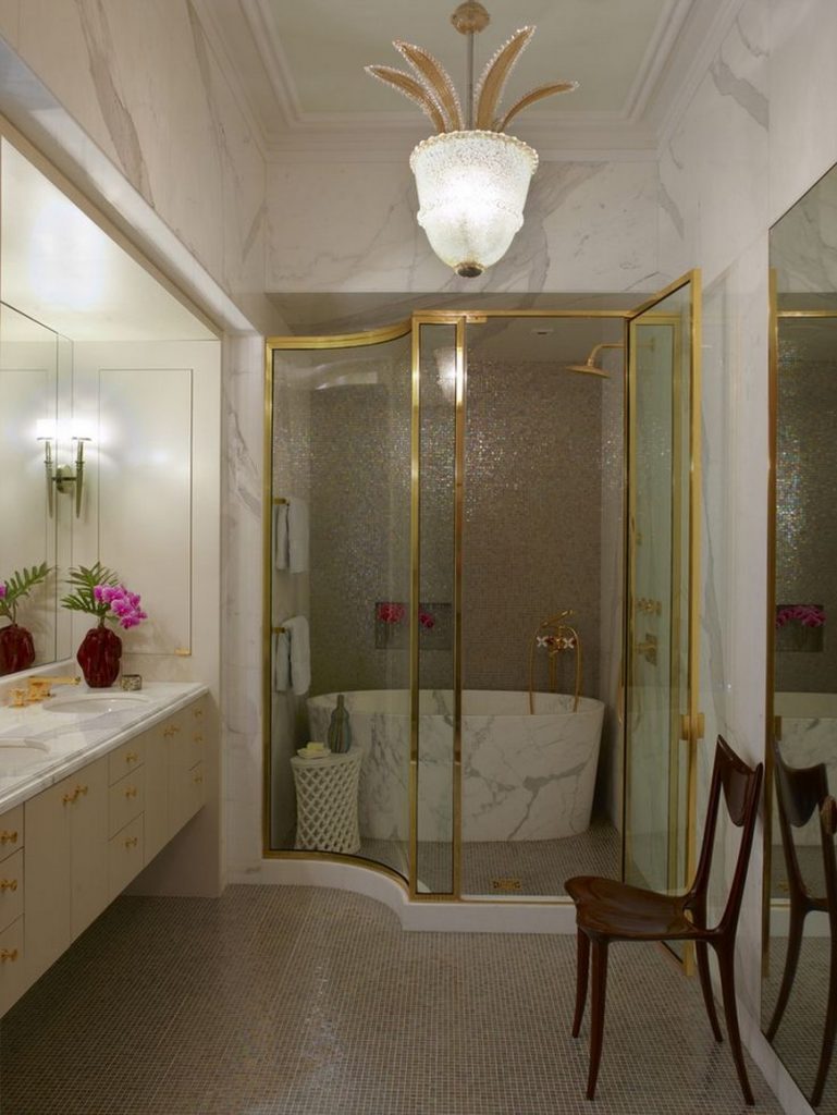 5 Timeless and Sculpted Bathroom Design Projects by Drake/Anderson