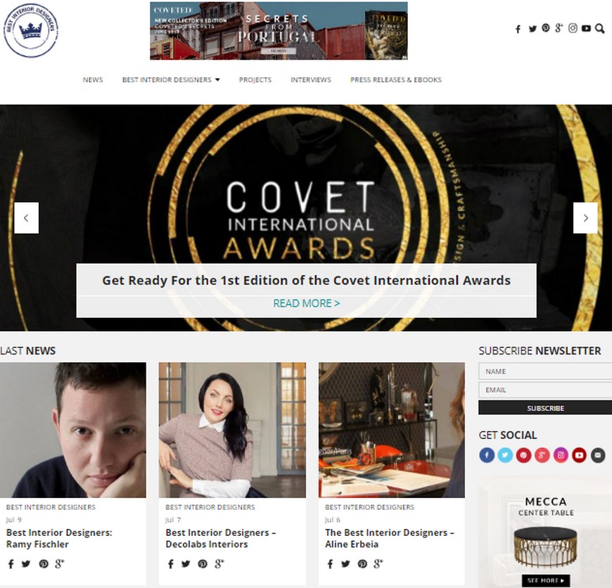 Covet International Awards Distinguishes Best Interior Design Projects