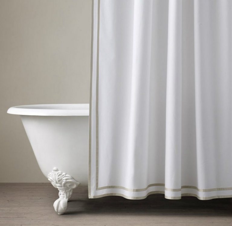 Add a New Aesthetic to Your Bathroom with these Luxury Shower Curtains