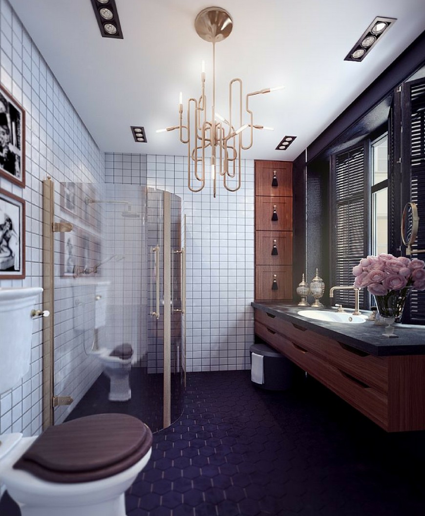Revamp Your Bathroom with Bold Mid-Century Modern Lighting Designs