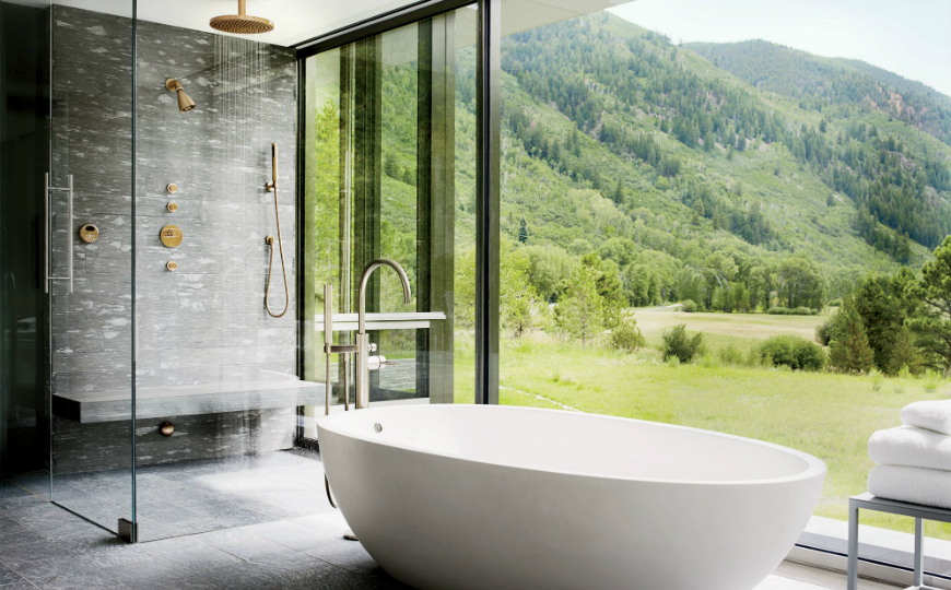 View of Design Inspirations: 8 Luxury Shower Ideas that Will Motivate Your Day