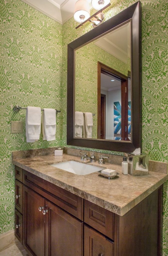 Design Inspirations: Help Yourself to a Cluster of Bold Powder Rooms