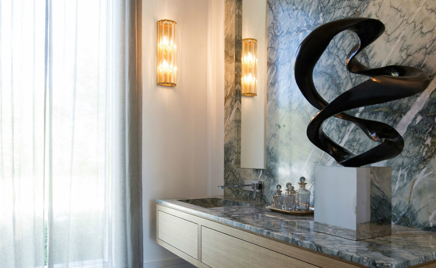 Design Inspirations: Help Yourself to a Cluster of Bold Powder Rooms