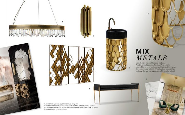 Inspirational Mix-Metals Design Ideas For Your Luxury Bathroom