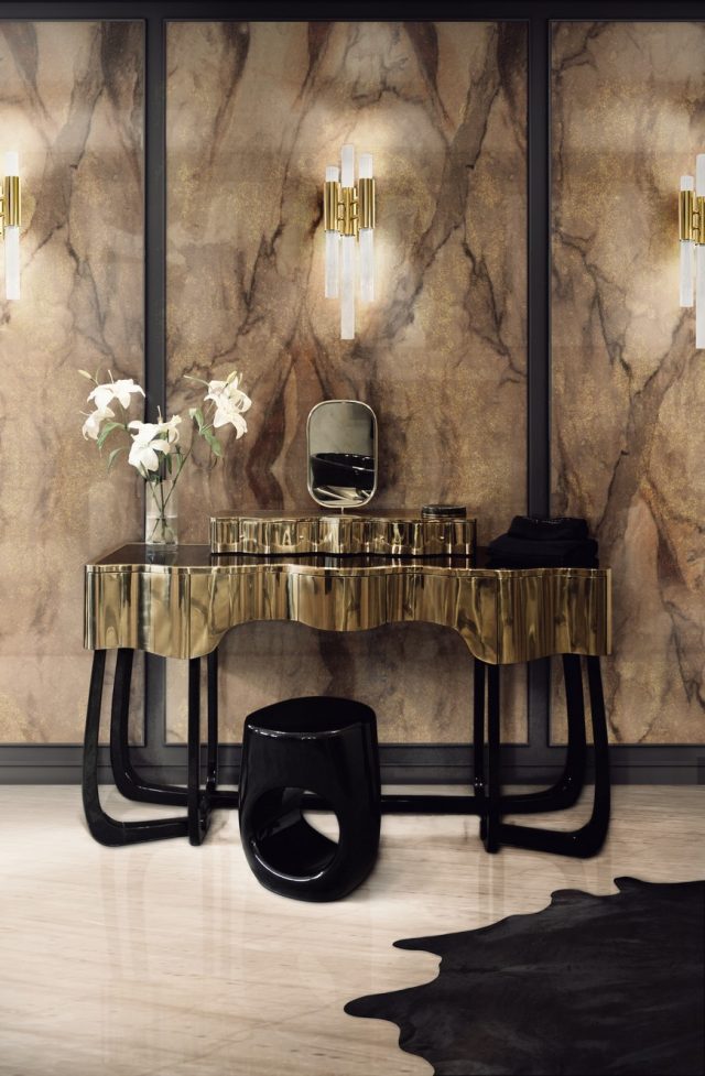 Create A Trendy Luxury Bathroom Design With These 12 Wallpaper Ideas