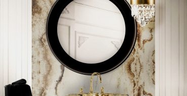 Create A Trendy Luxury Bathroom Design With These 12 Wallpaper Ideas