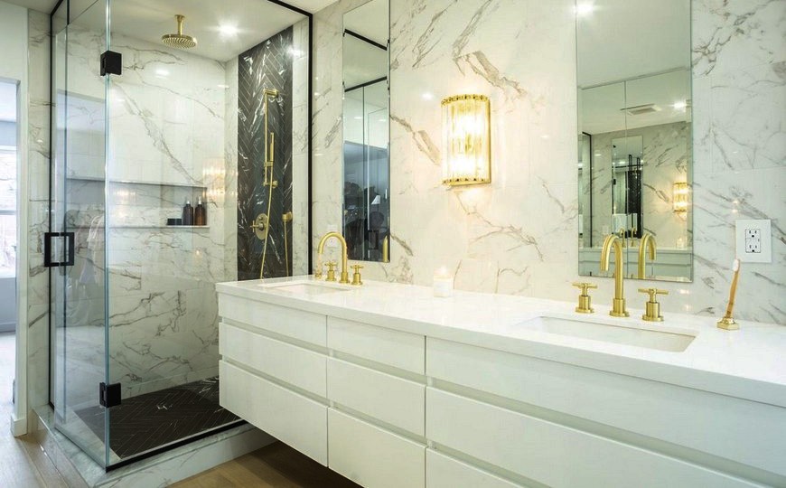 Jaclyn Genovese's Features The Best Contemporary Bathroom Design Ideas