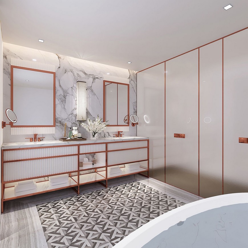 Paul Bishop, bathroom, Dubai, design, interior design