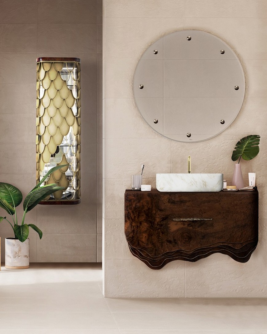 5 Luxury Bathroom Ideas That Are In The CovetED Magazine 2019 Selection