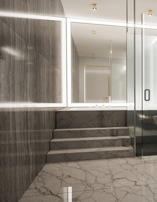 Luxury Bathrooms Designs in Riyadh By Comelite Architecture