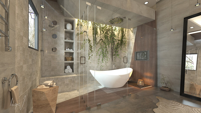 Nature-Inspired Bathroom Designs To Inspire The Perfect Private Oasis