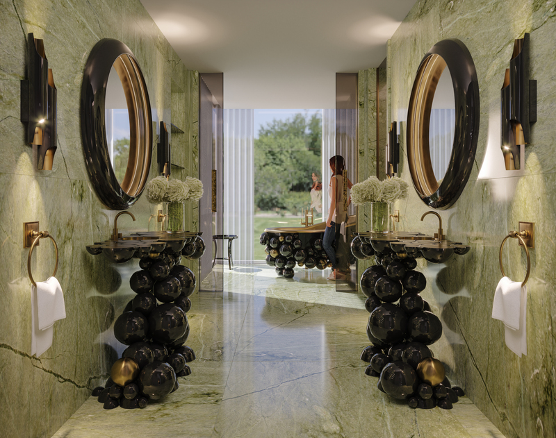 An Untamed Bathroom Design: Presenting La Finca's Newest Luxury Home