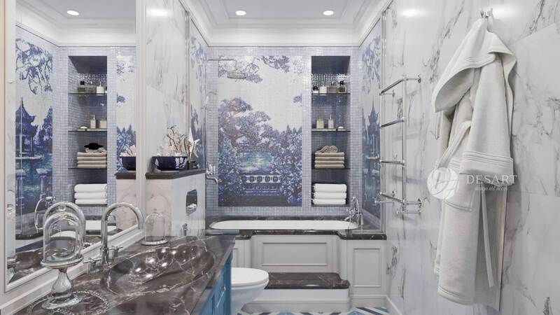 Desart Decor: Intense Bathroom Design Ideas