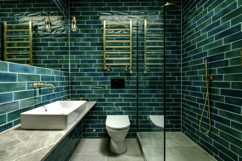 Bathroom-Design-Trends-Green-and--white-toilet-with-green-detailsBlack-Bathrooms-to-Astonish-whitet