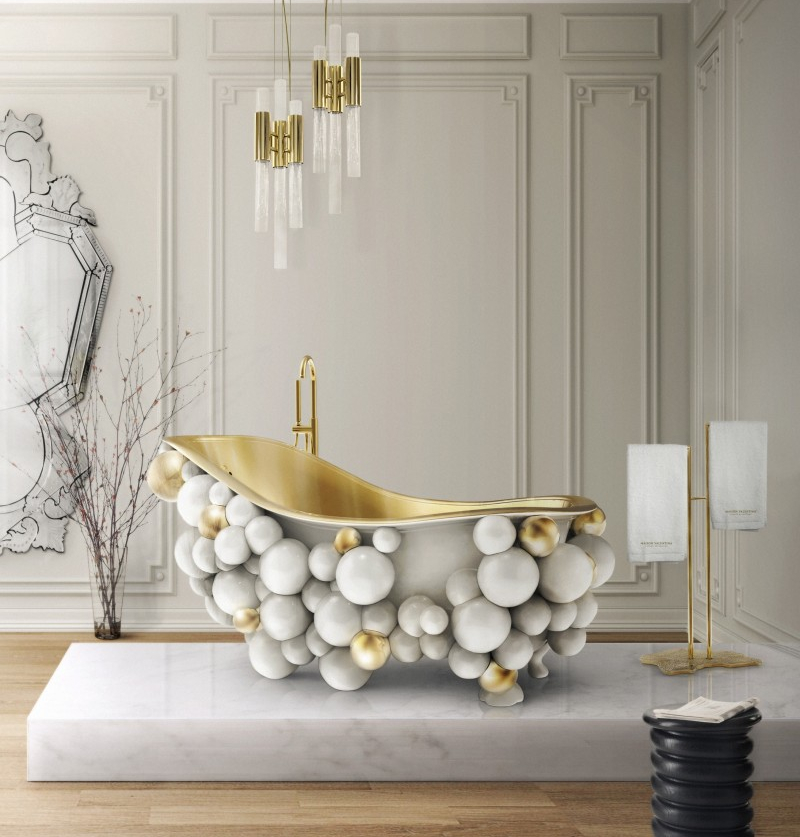 White Bathrooms. Cover Image.
