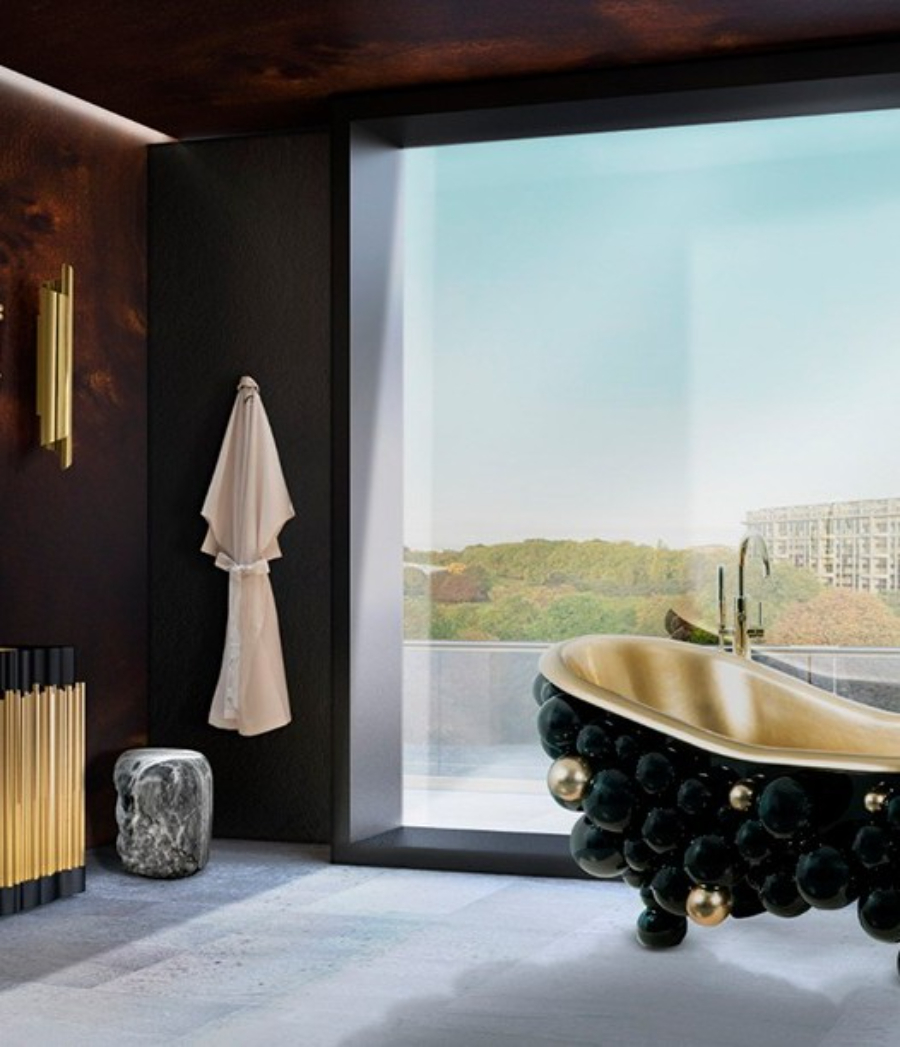 Luxury Bathrooms For Your Intimate Moments Newton Bathtub With a View Cosmopolitan Bathroom