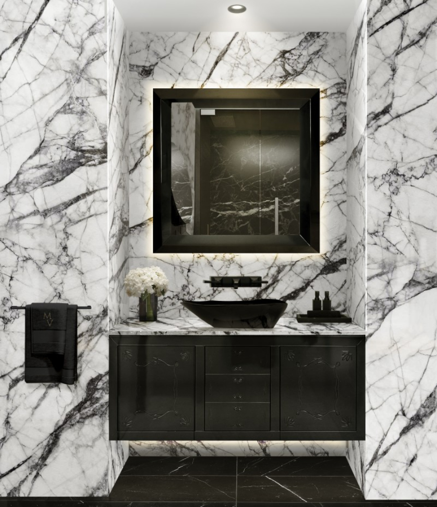 Design Inspiration To Revamp Your Luxury Bathroom Marble Bathroom Metropolitan Washbasin Modern Bathroom