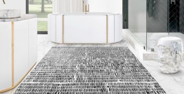 Luxury Bathrooms White Palette That Will Blow Your Mind Darian White Collection Leather Rug