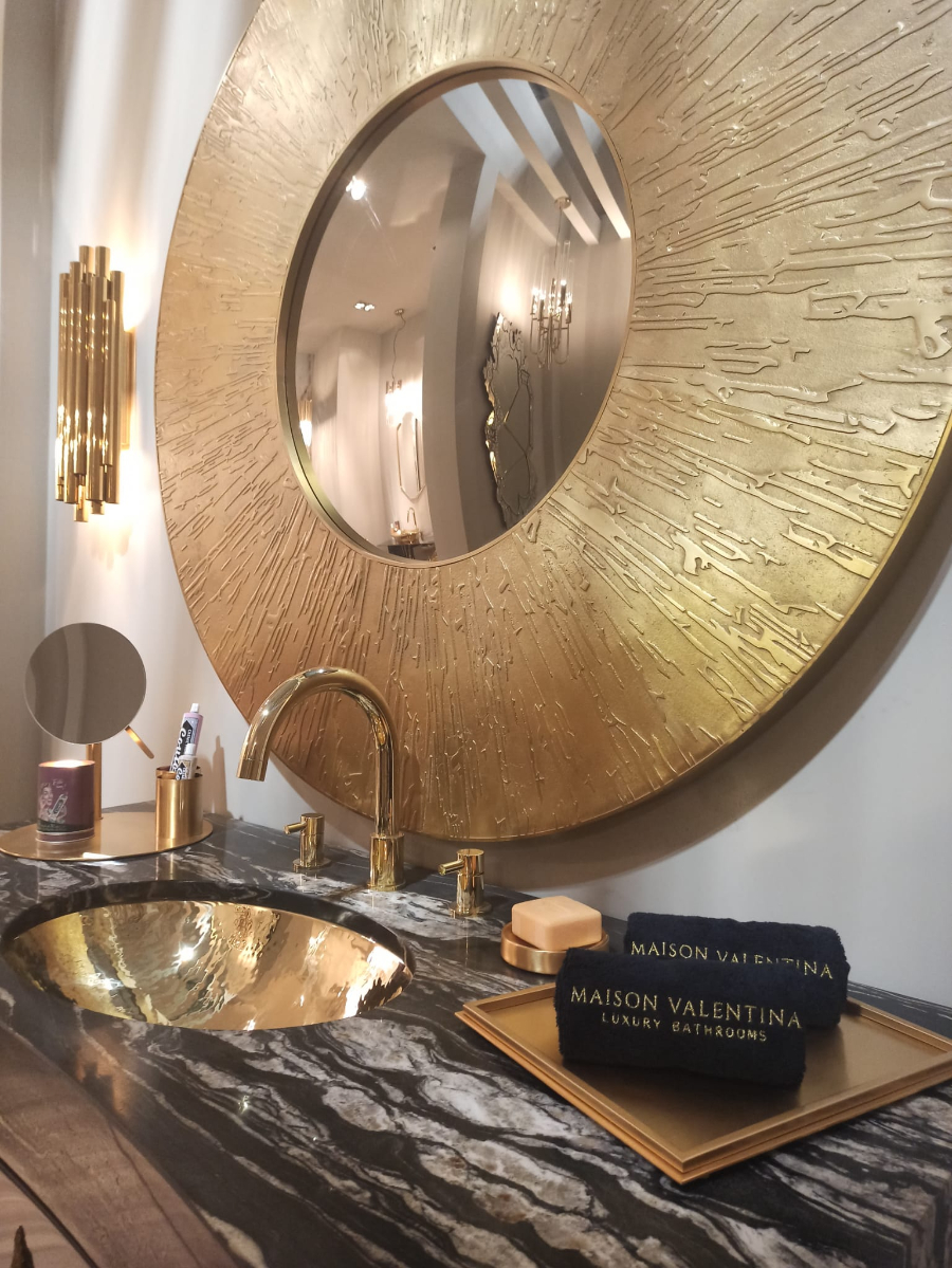 iSaloni 2022 Everything You Need To Know About What Is Happening Maison Valentina Marble and Gold Details