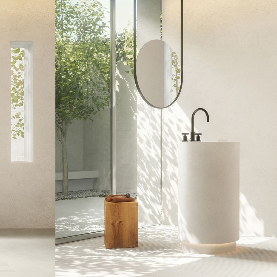 iSaloni Fair 4 Bathroom Companies Showcasing Goods tara dornbracht pedestal sink